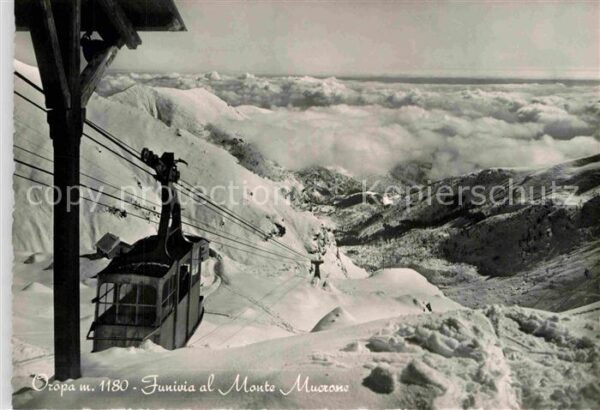 Seilbahn Funivia Monte Mucrone Oropa