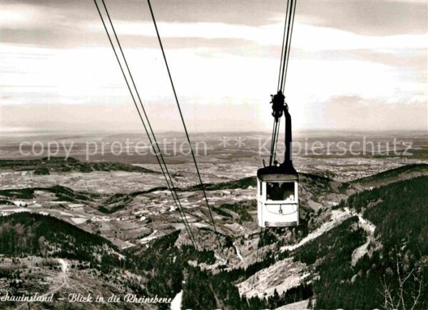 Seilbahn Schauinsland Schwarzwald