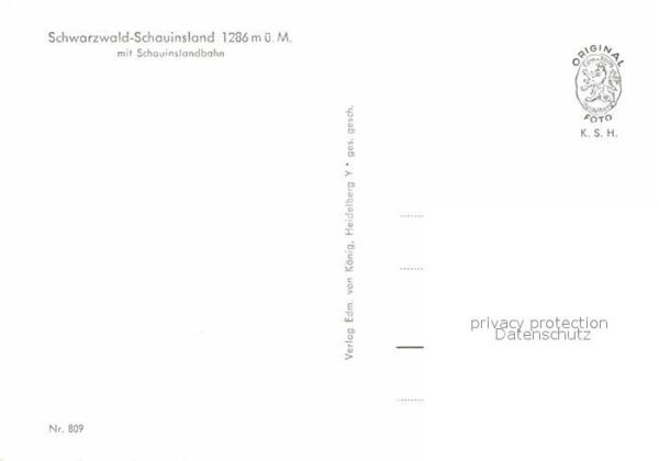 Seilbahn Schauinsland Schwarzwald – Bild 2