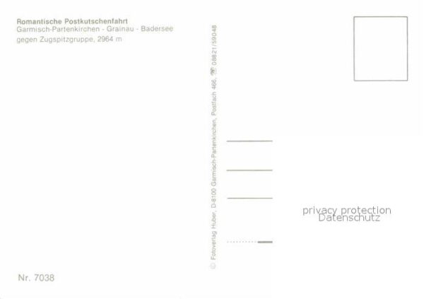 Postkutsche Garmisch-Partenkirchen Zugspitzgruppe – Bild 2