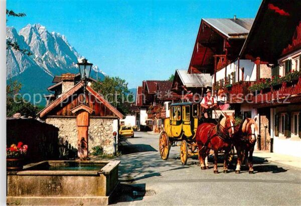 Postkutsche Garmisch-Partenkirchen Frühlingsstrasse