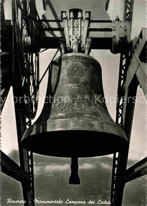 Kirchenglocke Churchbell Cloche Eglise Monumentale Campana dei Caduti Rovereto