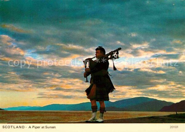 Dudelsack Piper Scotland