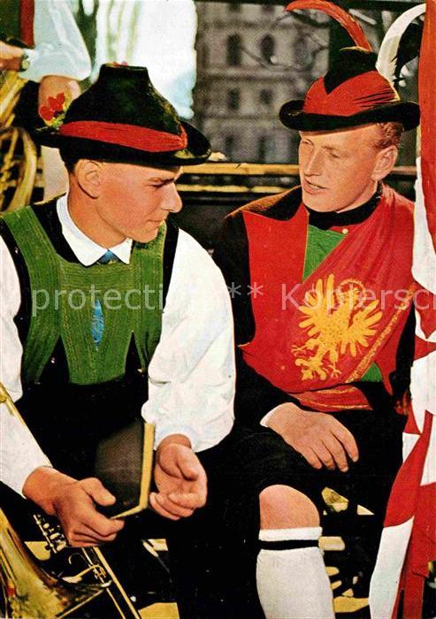 Trachten Italien Costumi Alto Adige Musikant Fahnenschwi