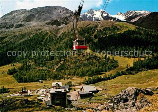 Seilbahn Schnalstaler Gletscherbahn Kurzras Salu