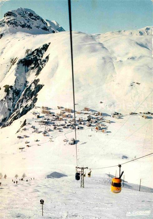 Seilbahn Dauphine Alpe de Venosc Pied Moutet Tai