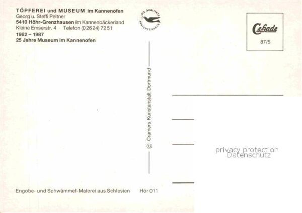 Toepfern Töpferei-Museum Kannenofen Höhr-Grenzha – Bild 2