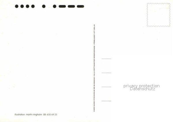 Pinguin Künstlerkarte Martin Ringholm – Bild 2