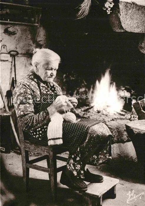 Handarbeit Stricken Vosges Coin de Feu