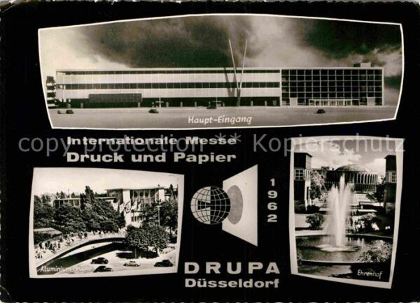 Ausstellung Internationale Messe Druck und Papier D