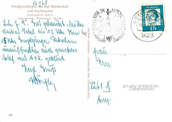 Seilbahn Predigtstuhl Bad Reichenhall Hochstaufe – Bild 2