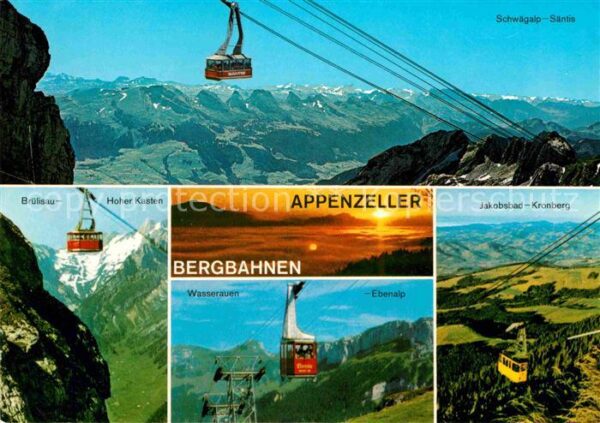 Seilbahn Appenzell Schwägalp-Säntis Jakobsbad-Kr