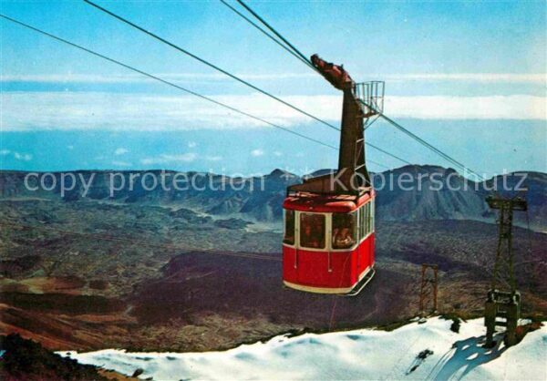 Seilbahn Teleferico Pico del Teide Tenerife
