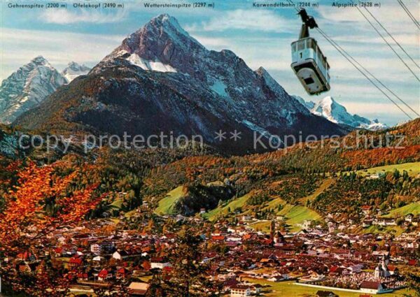 Seilbahn Karwendel Mittenwald Wettersteingebirge