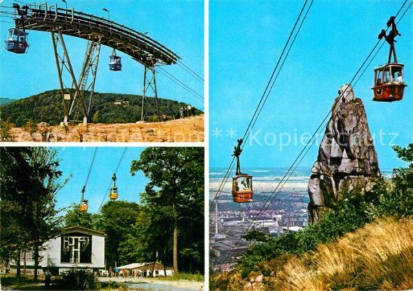 Seilbahn Thale Hexentanzplatz