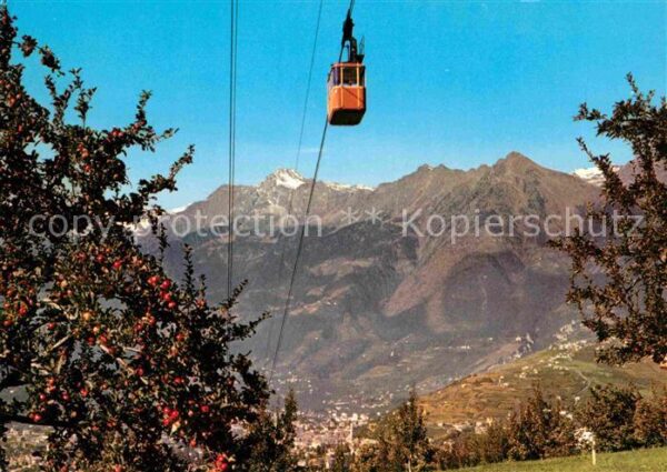 Seilbahn Funivia Avelengo Merano Gruppo Tessa