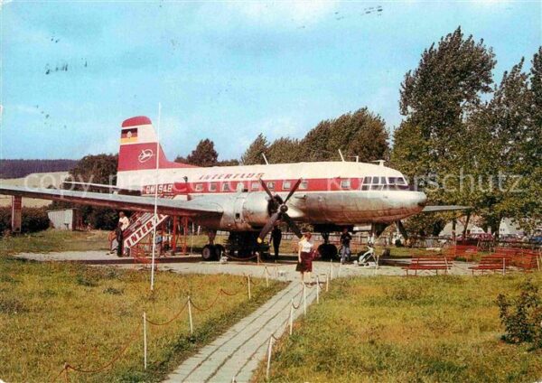 Flugzeuge Zivil Interflug IL-14 Cämmerswalde