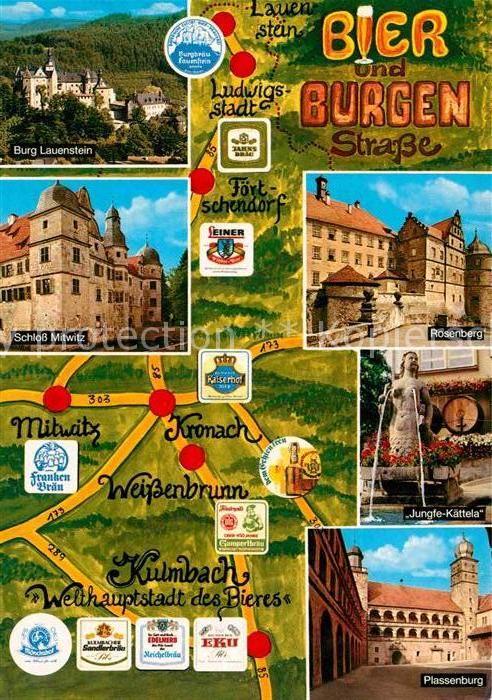 Bier Bier- und Burgenstrasse Burg Lauenstein