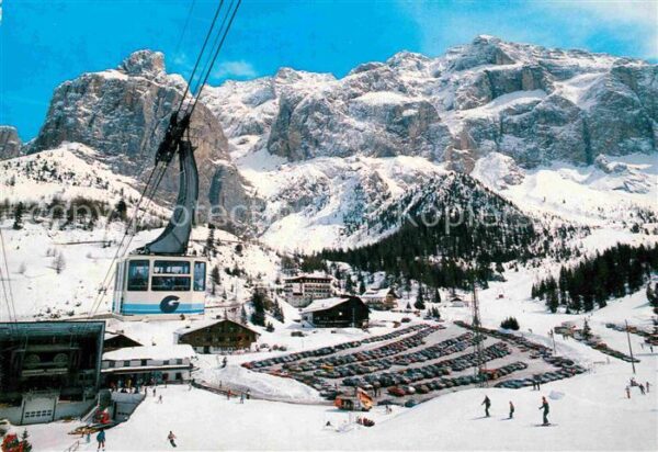 Seilbahn Piz Sella Gröden Plan de Gralba Dolomit