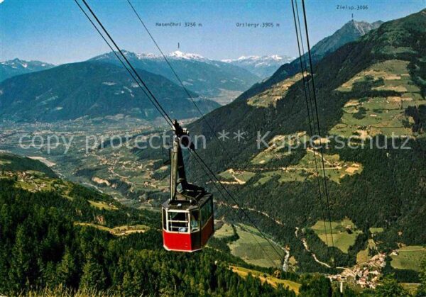 Seilbahn Saltaus Hirzer Hochplateau