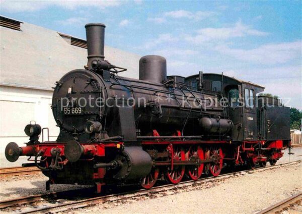 Lokomotive Dampf-Güterzuglokomotive 55669 bahnbetr