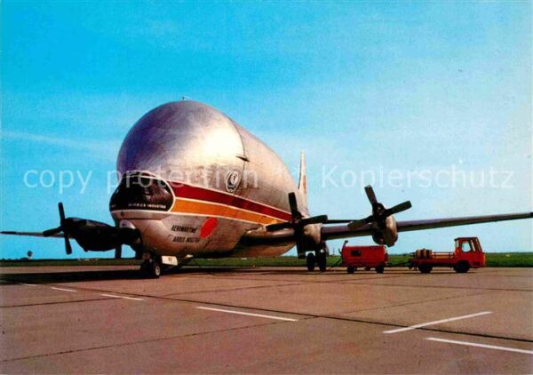 Flugzeuge Zivil Super Guppy Grossraumtransport-Flugzeug
