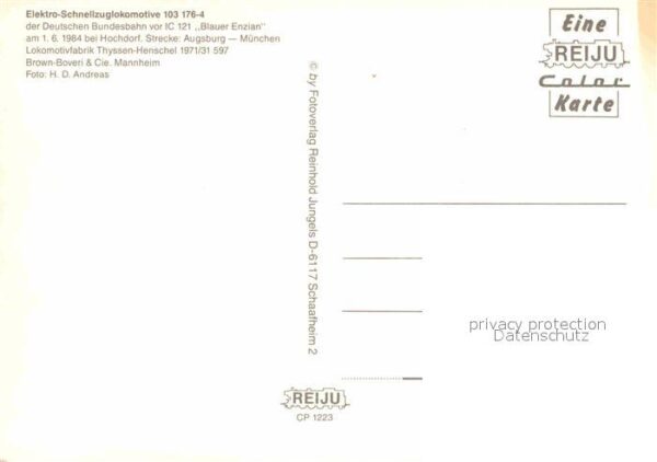 Lokomotive Elektro-Schnellzuglokomotive 103 176-4 – Bild 2