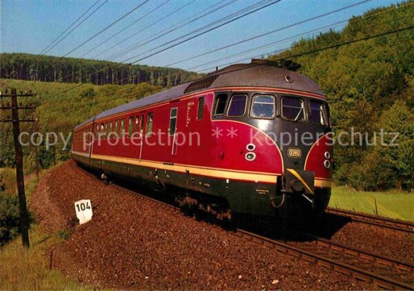 Eisenbahn Diesel-Schnelltriebwagen 613 Deutsche B