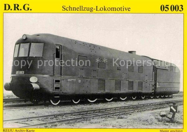 Lokomotive Dampf-Schnellzug-Lokomotive 05003 Deuts