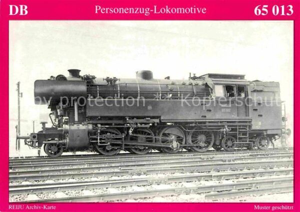 Lokomotive Personenzug-Tenderlokomotive 65013 Deut