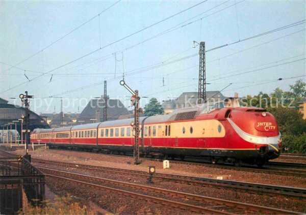 Eisenbahn Gasturbinen-Schnelltriebwagen 602002-8