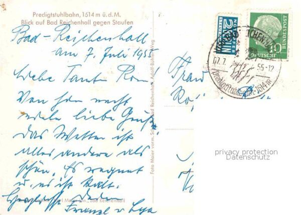 Seilbahn Predigtstuhl Bad Reichenhall Staufen – Bild 2