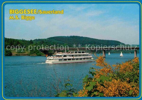 Motorschiffe M.S. Bigge Biggesee Sauerland