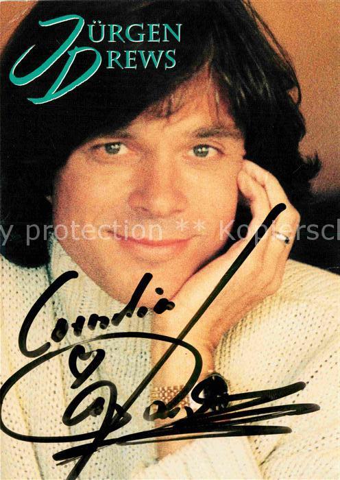 Saenger Band Jürgen Drews Autogramm