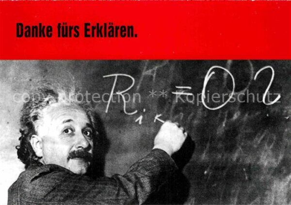 Persoenlichkeiten Albert Einstein Werbung Bild-Zeitung