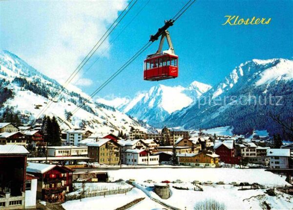 Seilbahn Gotschna Klosters Silvrettagruppe