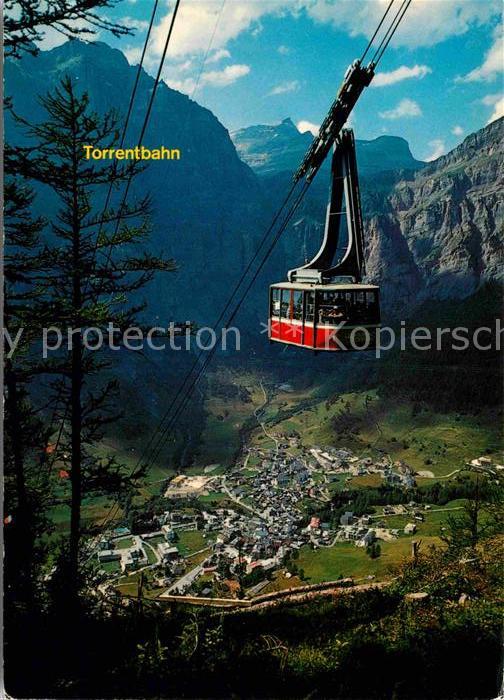 Seilbahn Torrent Leukerbad Gemmi Steghorn