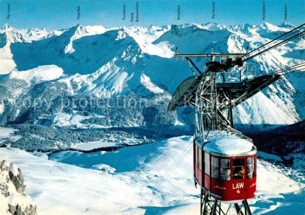 Seilbahn Weisshorn Arosa