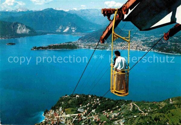 Seilbahn Funivia Lago Maggiore Laveno
