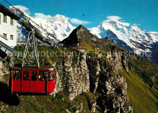 Seilbahn Wengen-Männlichen Eiger Mönch Jungfrau
