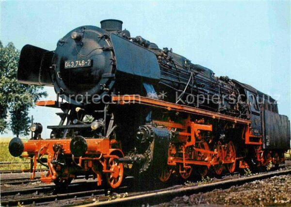 Lokomotive Dreizylinder-Güterzuglokomotive 043 746