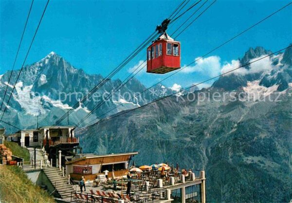 Seilbahn Telepherique Brevent Aiguille Verte Ter