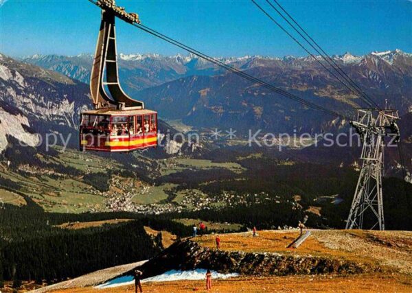 Seilbahn Crap Sogn Gion Flims Laax Rheintal