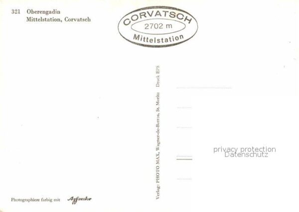 Seilbahn Oberengadin Mittelstation Corvatsch – Bild 2