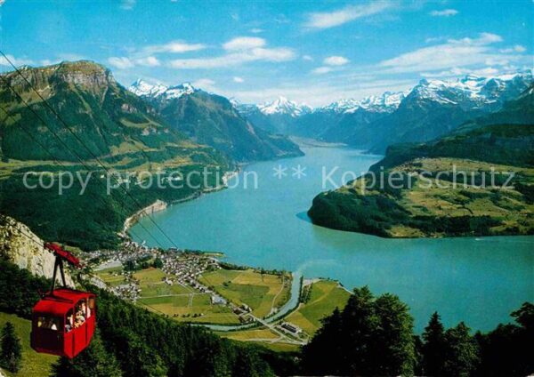 Seilbahn Brunnen-Urmiberg Vierwaldstättersee Fro