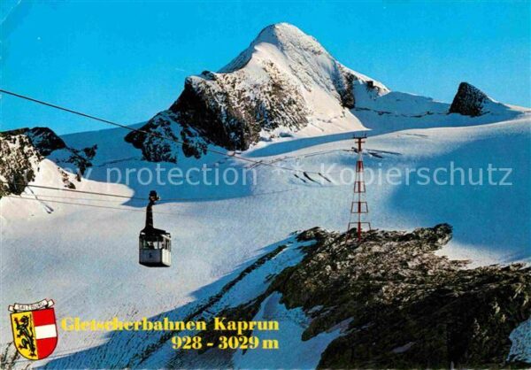 Seilbahn Gletscherbahnen Kaprun Kitzsteinhorn