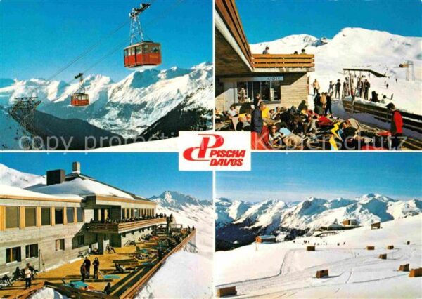Seilbahn Bergrestaurant Pischa Davos Kiosk