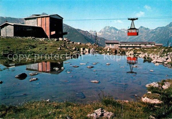 Seilbahn Silvretta Ischgl Paznauntal Bergstation