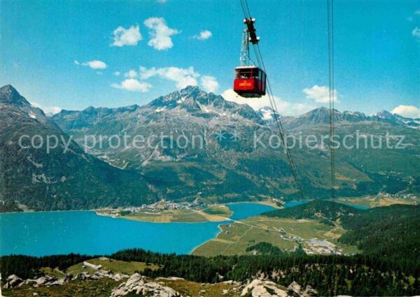 Seilbahn Corvatsch Silvaplana Champfer
