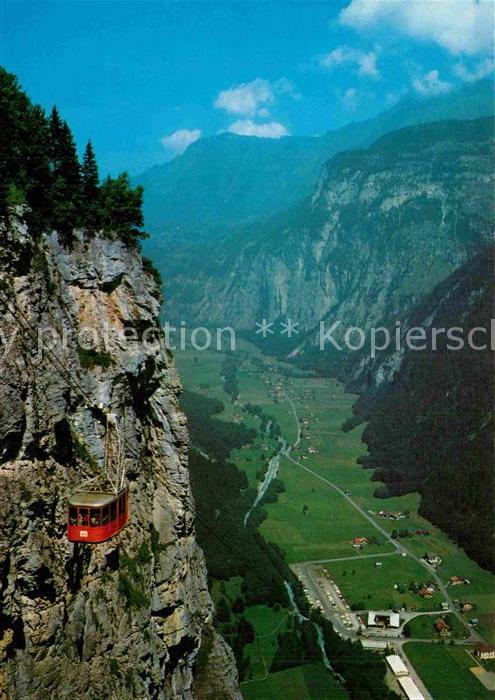 Seilbahn Schilthorn Lauterbrunnental
